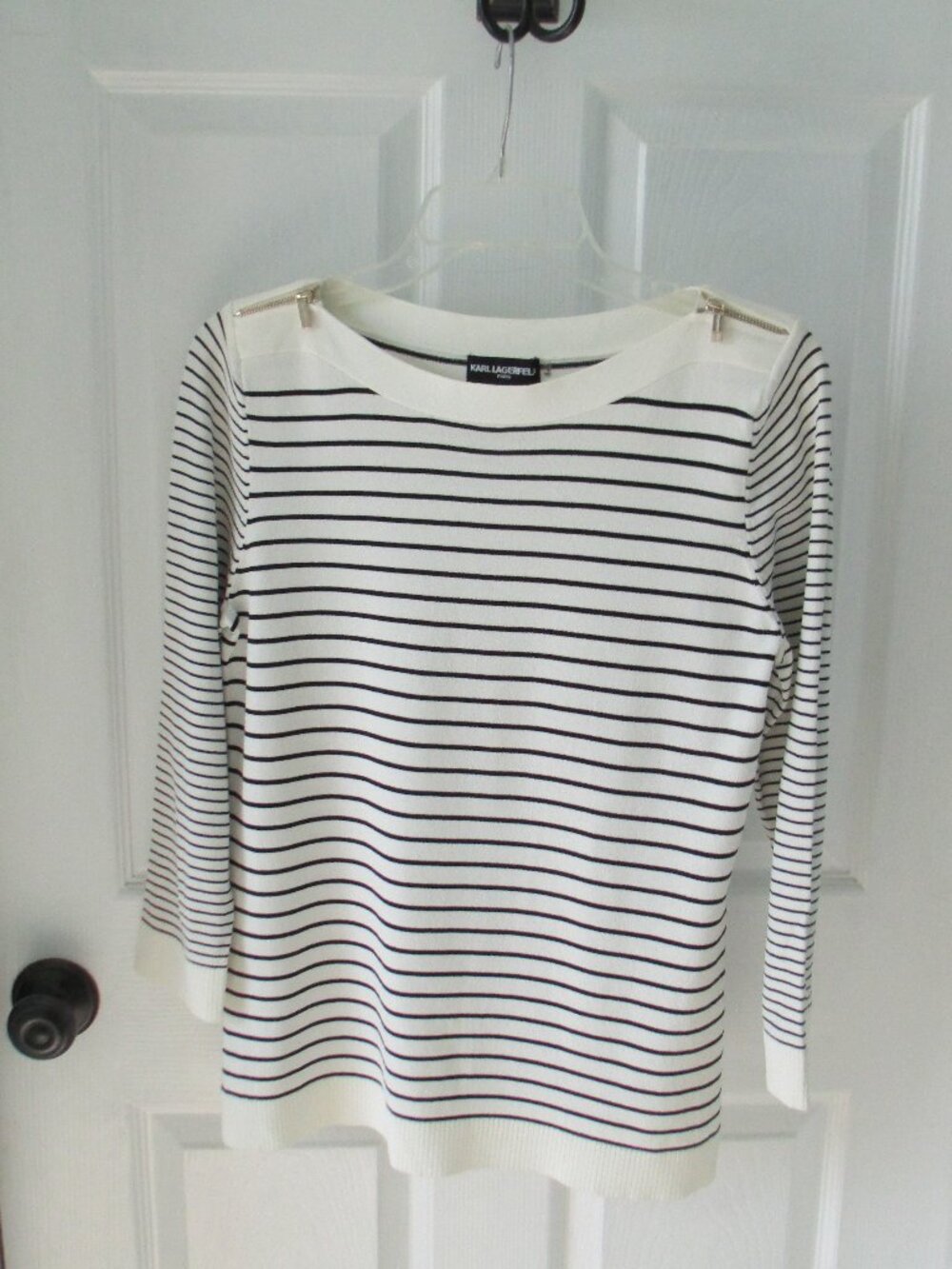 Karl Lagerfeld stripy top